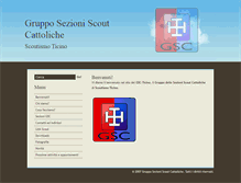 Tablet Screenshot of gscticino.ch